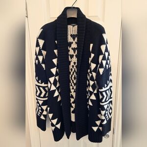 EXPRESS - Printed Knit Cardigan